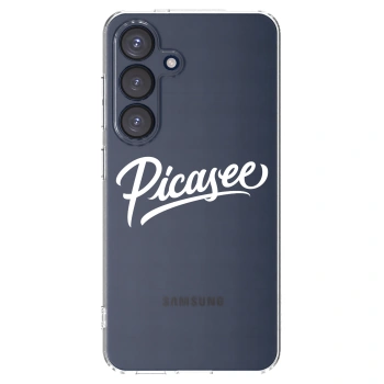 Picasee silikónový prehľadný obal pre Samsung Galaxy S25 5G - Picasee - old logo - white