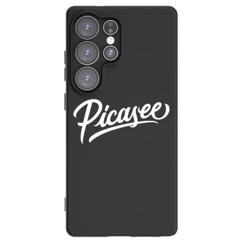Picasee silikónový čierny obal pre Samsung Galaxy S25 Ultra 5G - Picasee - old logo - white
