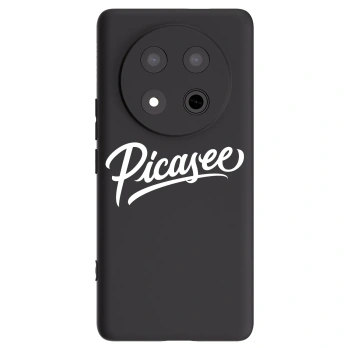 Picasee silikónový čierny obal pre Honor Magic7 Lite 5G - Picasee - old logo - white
