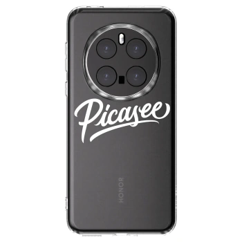 Picasee silikónový prehľadný obal pre Honor Magic7 Pro 5G - Picasee - old logo - white