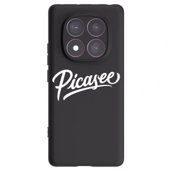 Picasee silikónový čierny obal pre Xiaomi Redmi Note 14 Pro 4G - Picasee - old logo - white