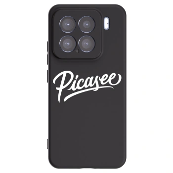 Picasee silikónový čierny obal pre Xiaomi 15 - Picasee - old logo - white