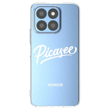Picasee silikónový prehľadný obal pre Honor X8c - Picasee - old logo - white