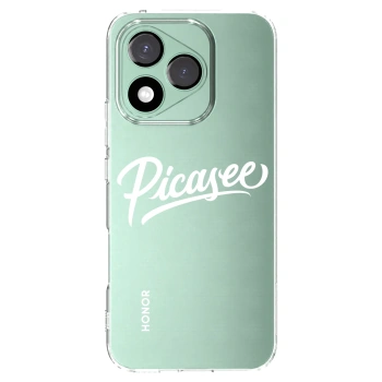 Picasee silikónový prehľadný obal pre Honor 400 Lite 5G - Picasee - old logo - white
