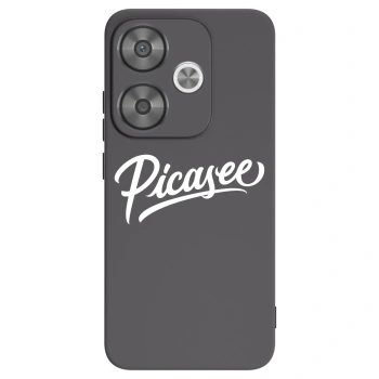 Picasee silikónový čierny obal pre Xiaomi Poco F6 - Picasee - old logo - white