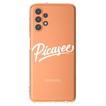 Picasee silikónový prehľadný obal pre Samsung Galaxy A13 5G - Picasee - old logo - white
