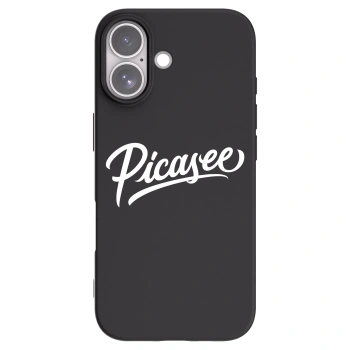 Picasee silikónový čierny obal pre Apple iPhone 17 - Picasee - old logo - white