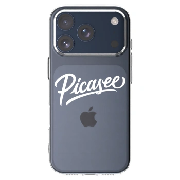 Picasee silikónový prehľadný obal pre Apple iPhone 17 Pro - Picasee - old logo - white