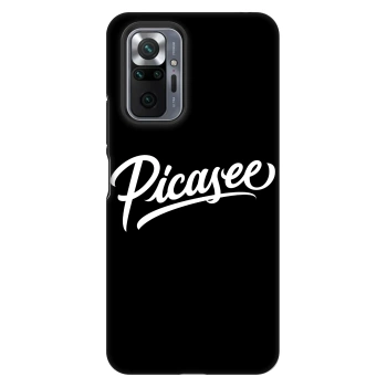 Obal pre Xiaomi Redmi Note 10 Pro - Picasee - old logo - white