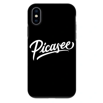 Obal pre Apple iPhone X/XS - Picasee - old logo - white