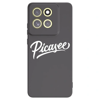Picasee silikónový čierny obal pre Motorola Moto G86 5G - Picasee - old logo - white