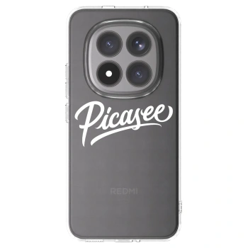 Picasee silikónový prehľadný obal pre Xiaomi Redmi Note 15 Pro+ - Picasee - old logo - white
