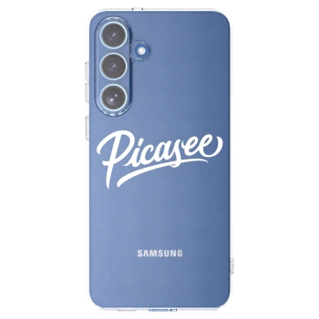 Picasee silikónový prehľadný obal pre Samsung Galaxy S25 FE 5G - Picasee - old logo - white