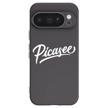 Picasee silikónový čierny obal pre Google Pixel 10 Pro - Picasee - old logo - white
