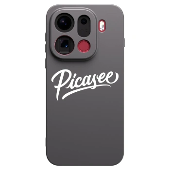 Picasee silikónový čierny obal pre OPPO Find X9 Pro - Picasee - old logo - white