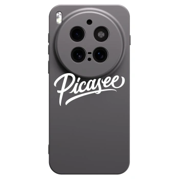 Picasee silikónový čierny obal pre Vivo X300 Pro - Picasee - old logo - white