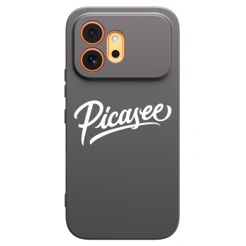 Picasee silikónový čierny obal pre Honor 600 - Picasee - old logo - white