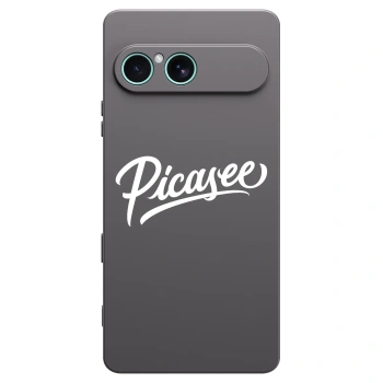 Picasee silikónový čierny obal pre Sony Xperia 10 VII - Picasee - old logo - white