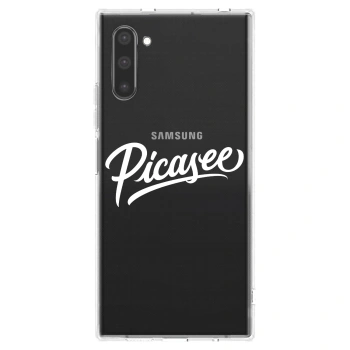 Picasee silikónový prehľadný obal pre Samsung Galaxy Note 10 N970F - Picasee - old logo - white