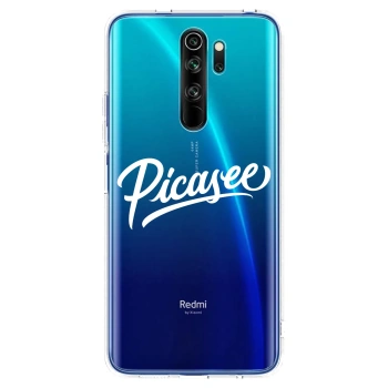 Obal pre Xiaomi Redmi Note 8 Pro - Picasee - old logo - white