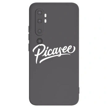 Picasee silikónový čierny obal pre Xiaomi Mi Note 10 (Pro) - Picasee - old logo - white