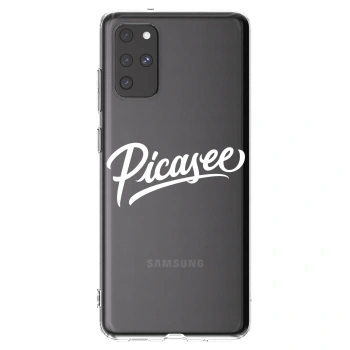 Picasee silikónový prehľadný obal pre Samsung Galaxy S20+ G985F - Picasee - old logo - white