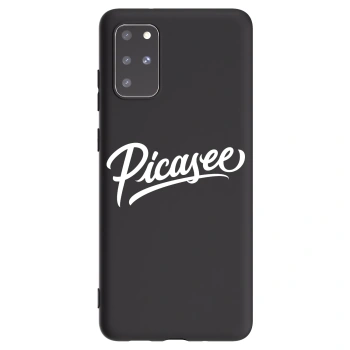 Picasee silikónový čierny obal pre Samsung Galaxy S20+ G985F - Picasee - old logo - white