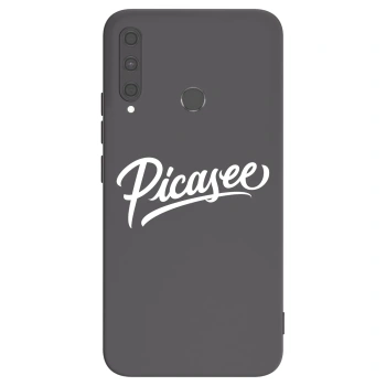 Obal pre Huawei P40 Lite E - Picasee - old logo - white