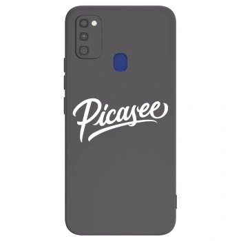 Obal pre Samsung Galaxy M21 M215F - Picasee - old logo - white