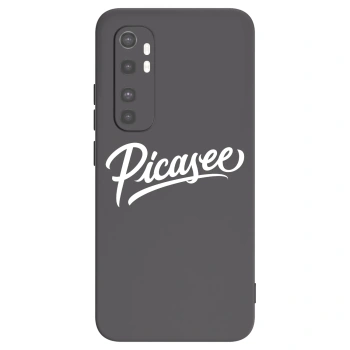 Picasee silikónový čierny obal pre Xiaomi Mi Note 10 Lite - Picasee - old logo - white
