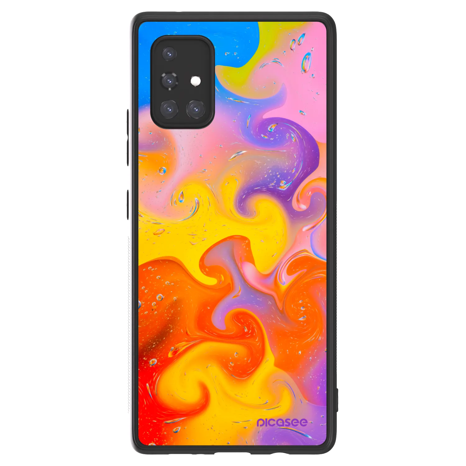 Picasee ULTIMATE CASE pro Samsung Galaxy A71 A715F - Bubbles