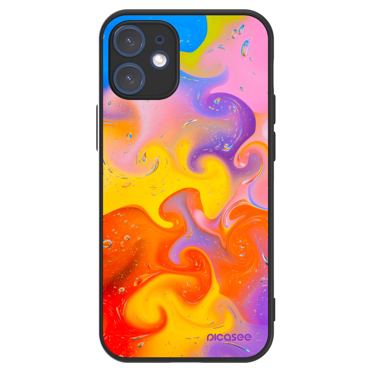 Picasee ULTIMATE CASE pro Apple iPhone 12 mini - Bubbles