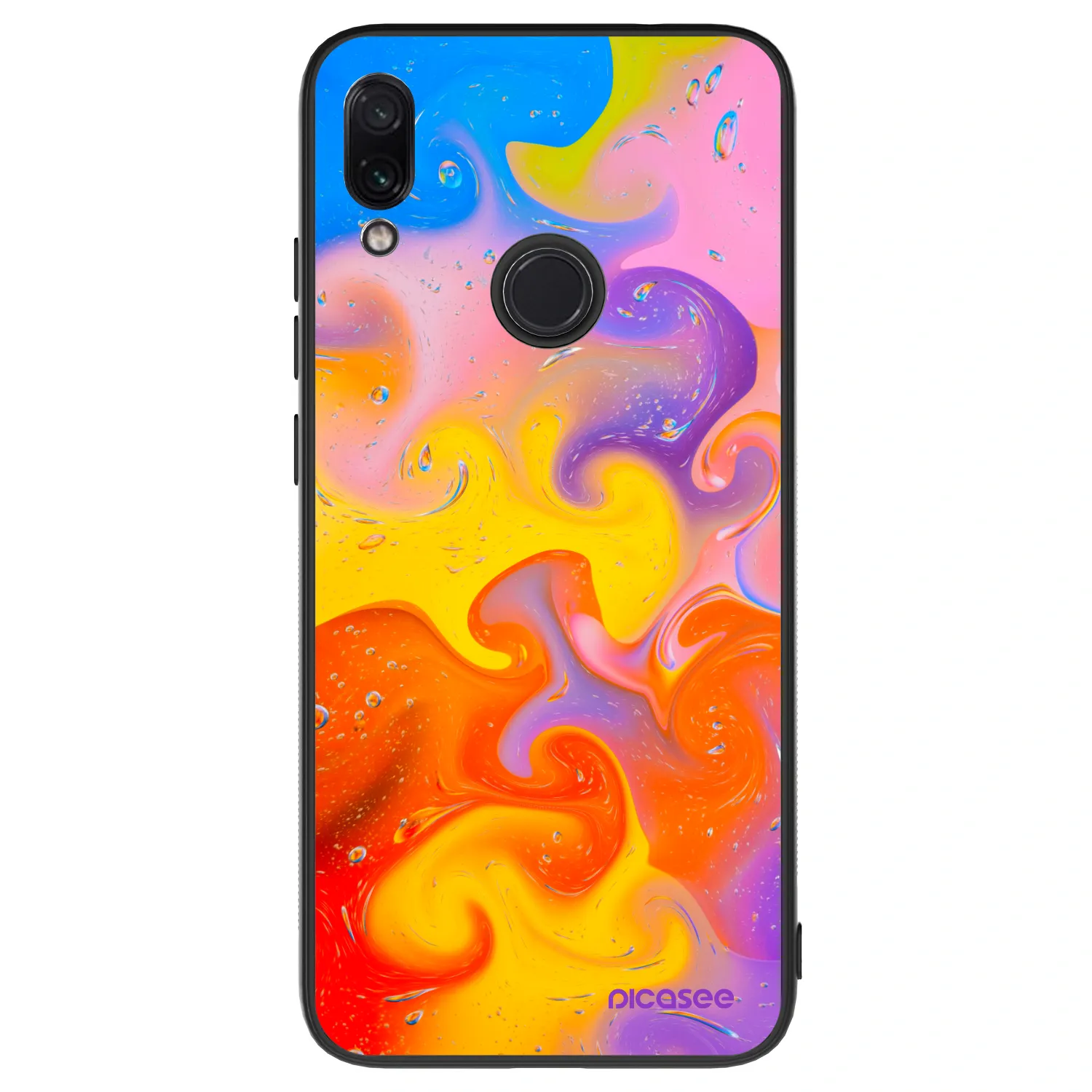 Picasee ULTIMATE CASE pro Xiaomi Redmi Note 7 - Bubbles