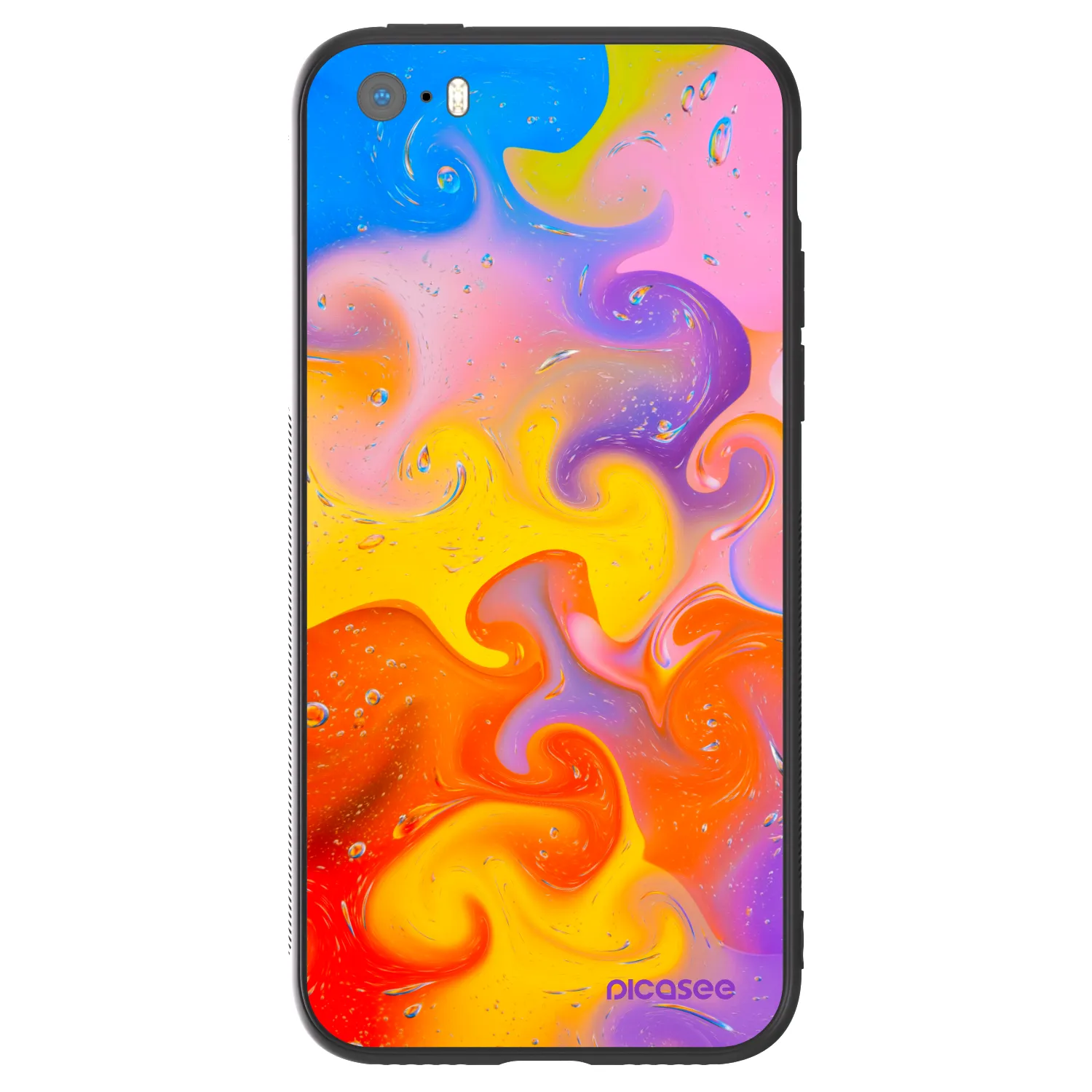 Picasee ULTIMATE CASE pro Apple iPhone 5/5S/SE - Bubbles