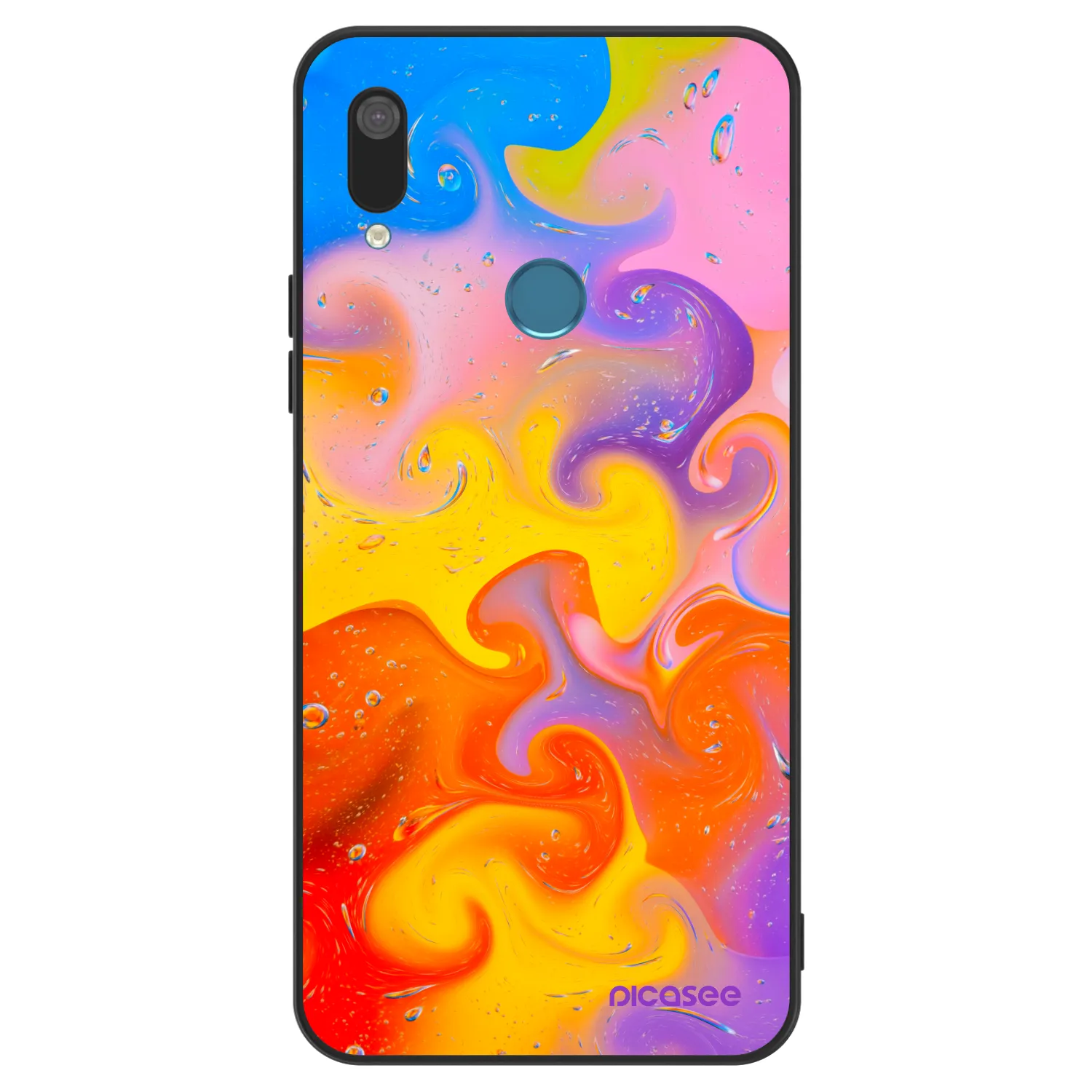 Picasee ULTIMATE CASE pro Huawei Y7 2019 - Bubbles