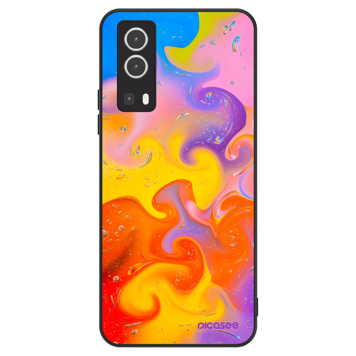 Picasee ULTIMATE CASE pro Vivo Y72 5G - Bubbles