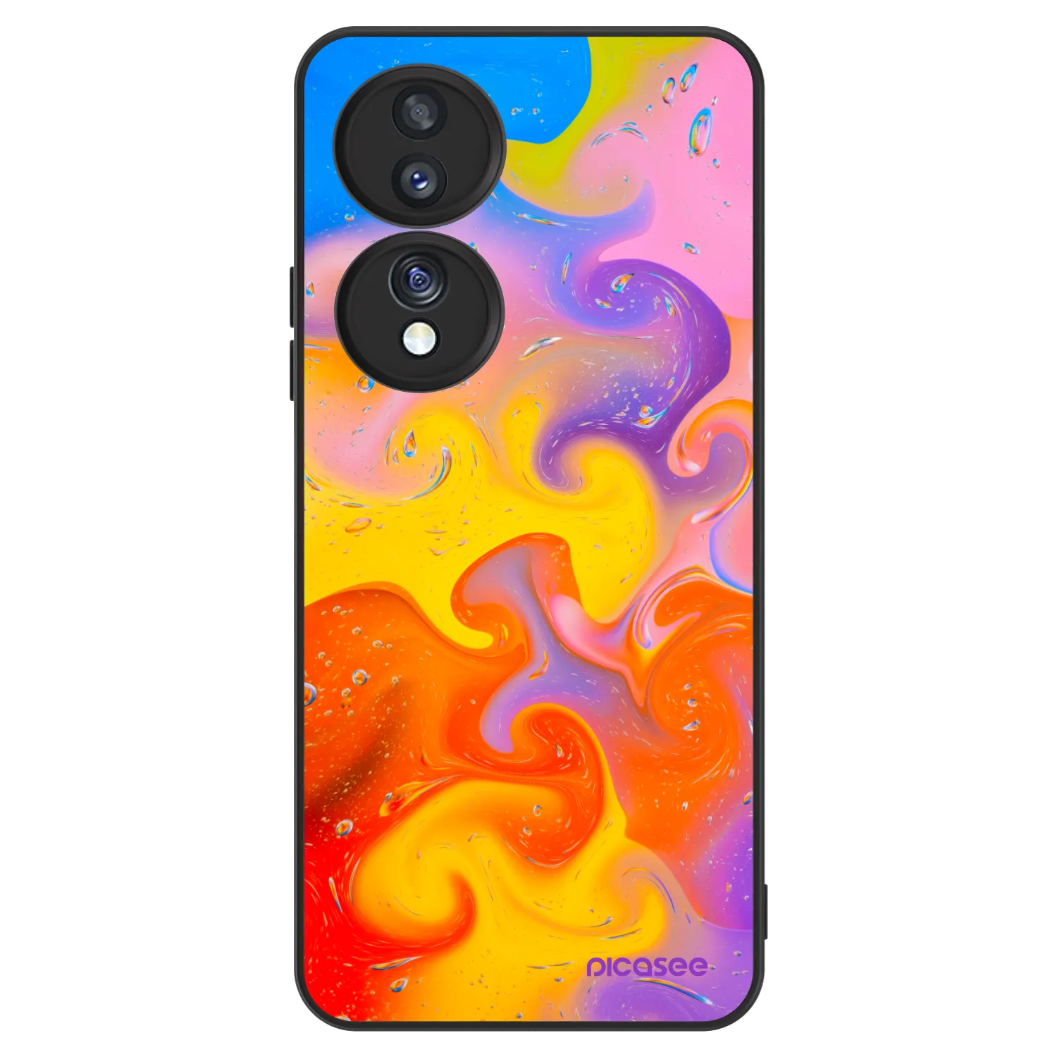 Picasee ULTIMATE CASE pro Honor 70 - Bubbles