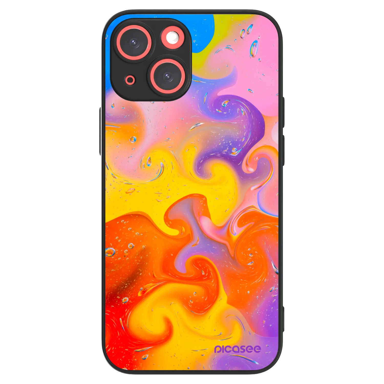 Picasee ULTIMATE CASE MagSafe pro Apple iPhone 13 mini - Bubbles