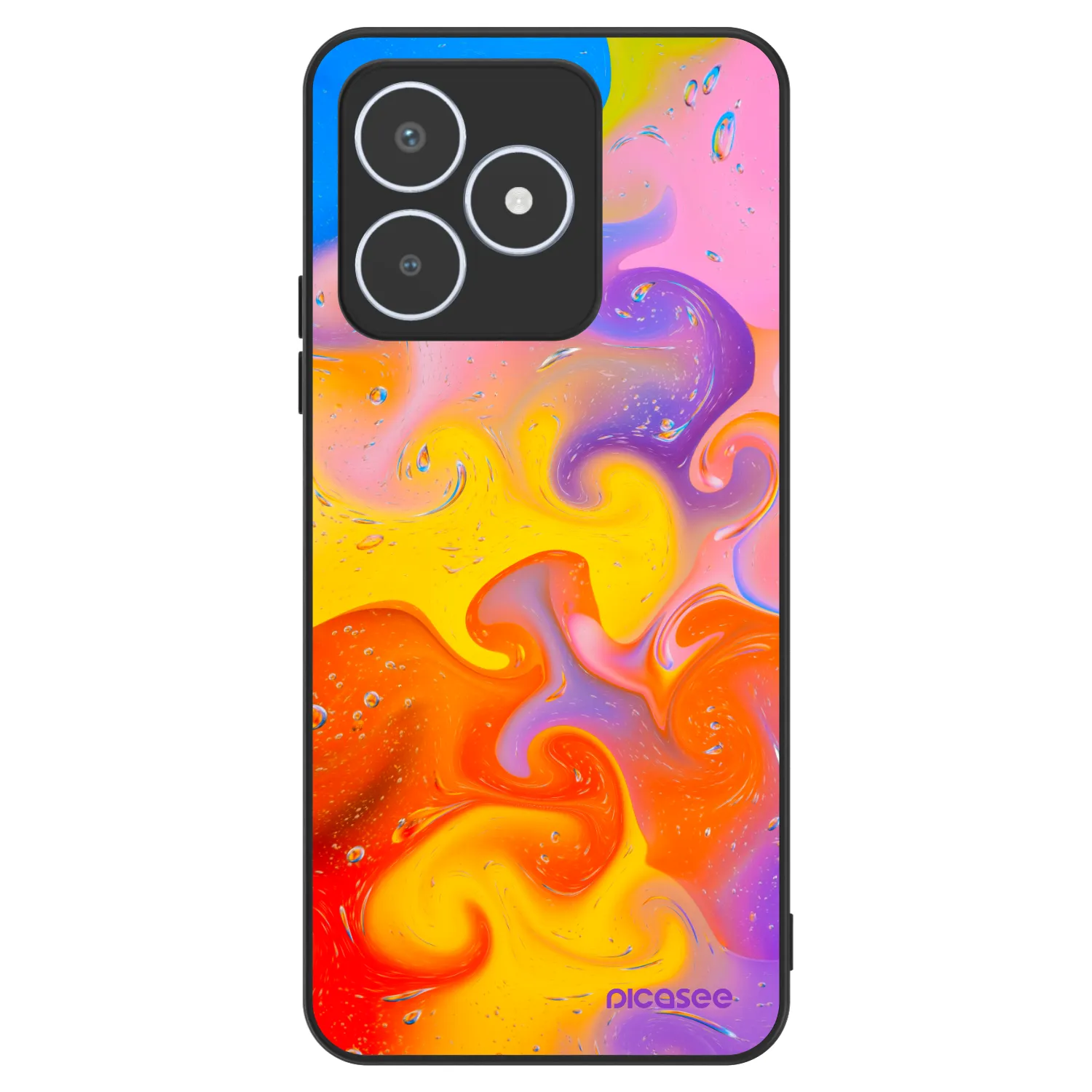 Picasee ULTIMATE CASE pro Realme C53 - Bubbles