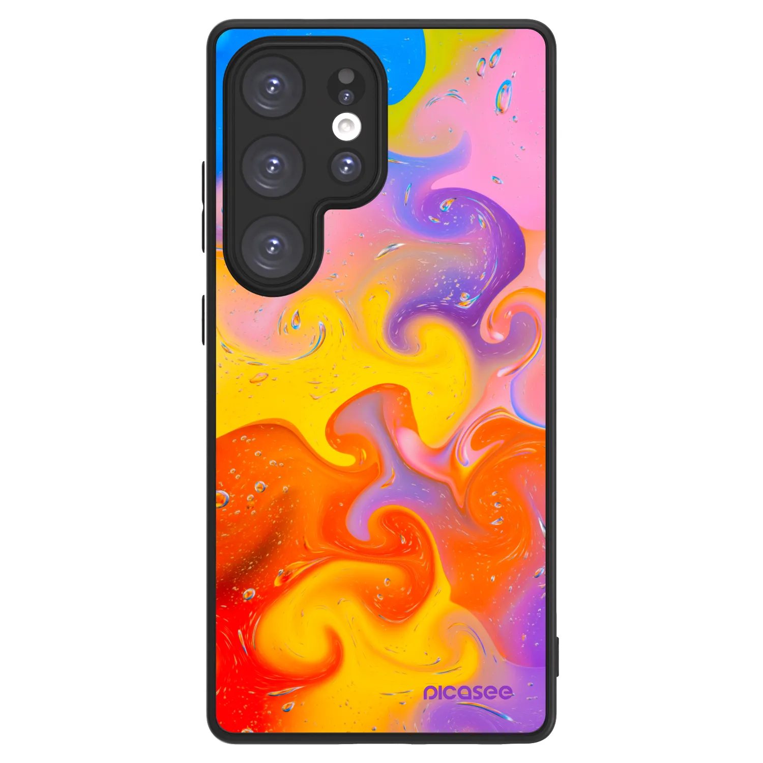 Picasee ULTIMATE CASE PowerShare pro Samsung Galaxy S25 Ultra 5G - Bubbles