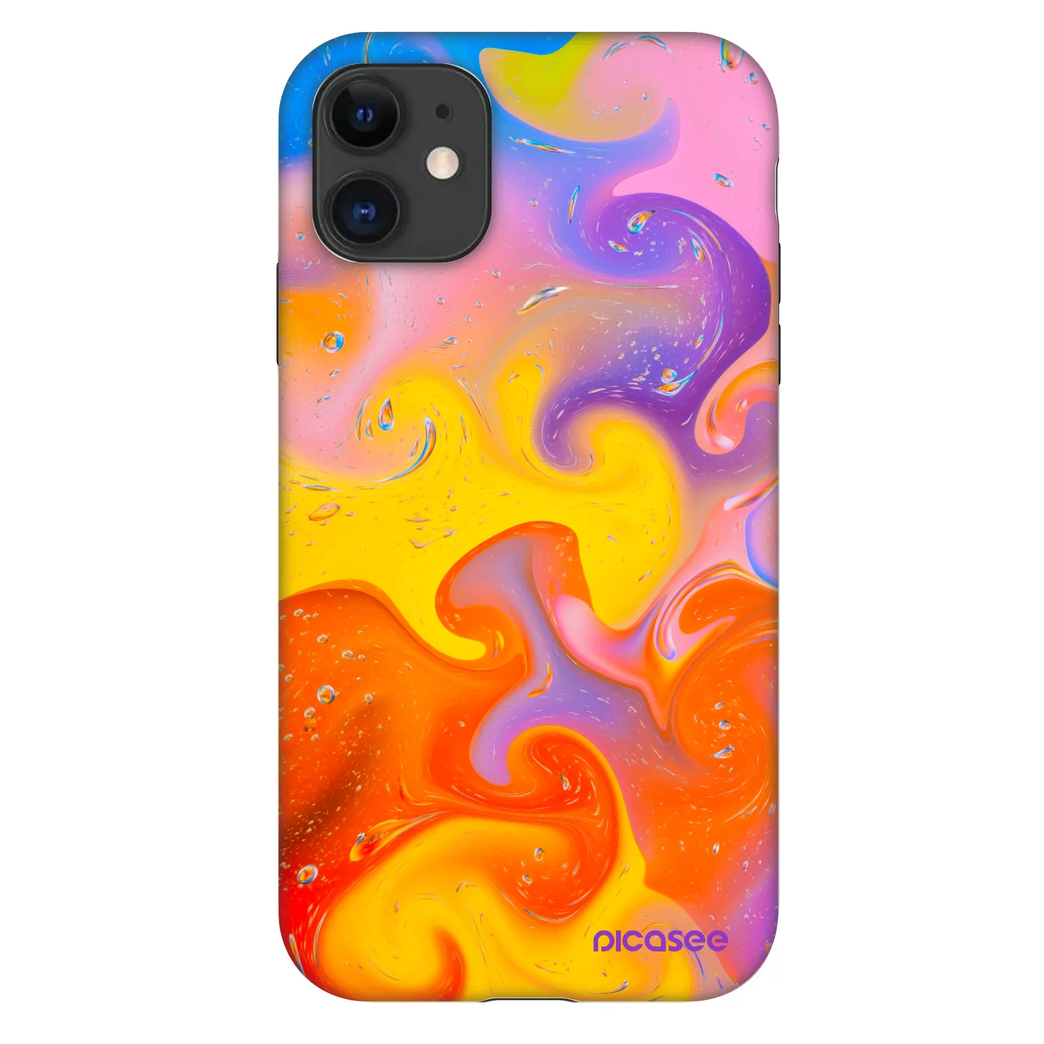 Picasee Fashion Case pre Apple iPhone 11 - Bubbles
