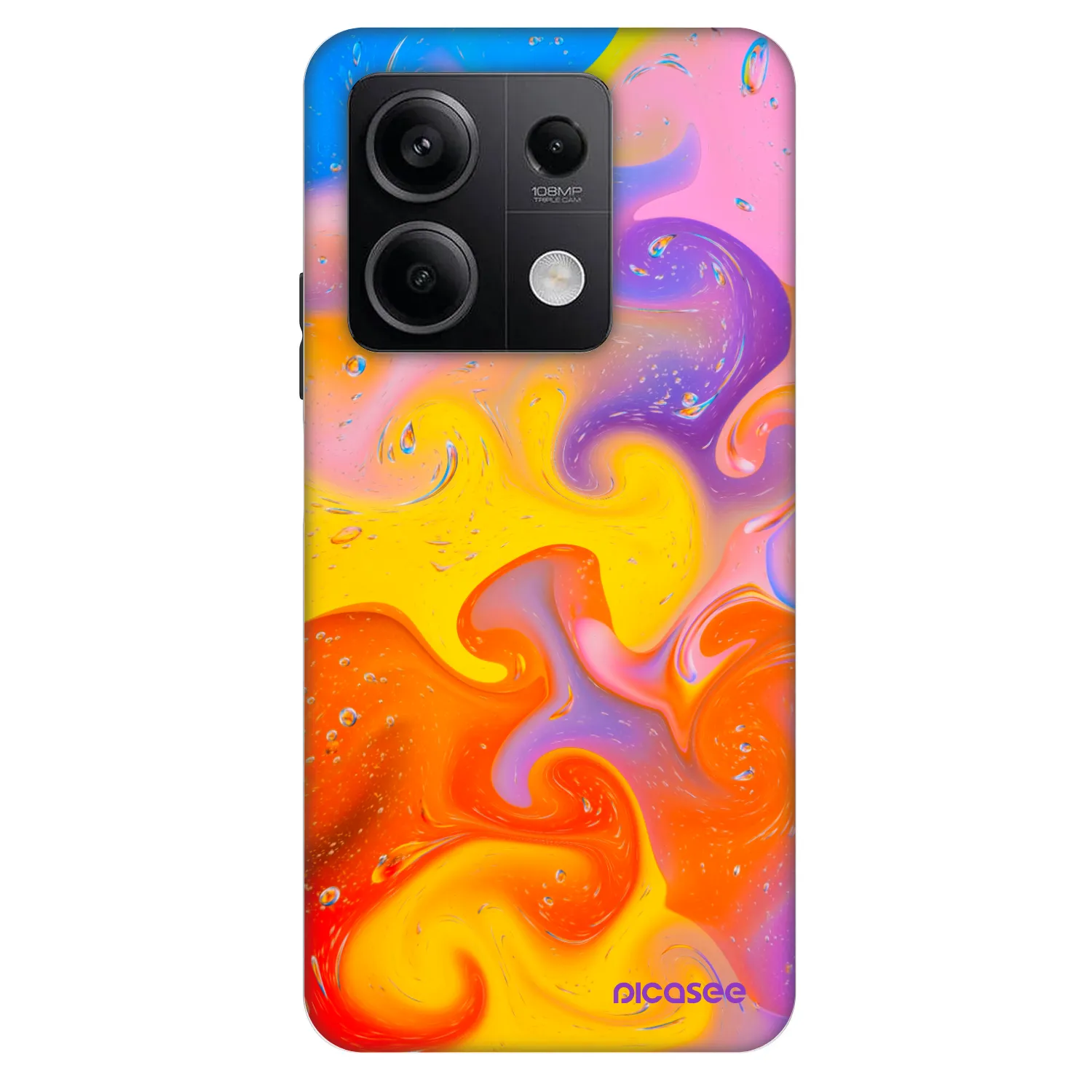Picasee Fashion Case pre Xiaomi Redmi Note 13 5G - Bubbles