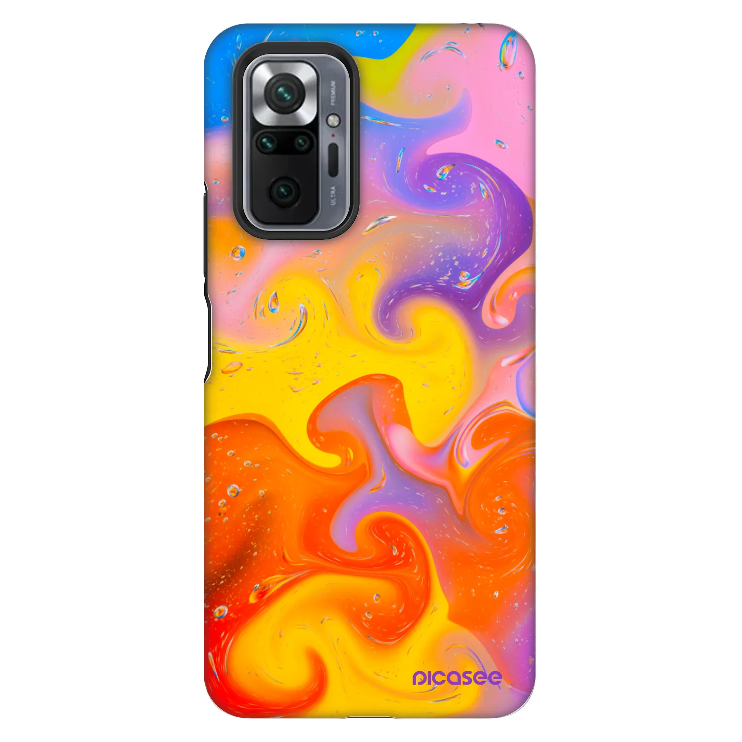 Picasee Fashion Case pre Xiaomi Redmi Note 10 Pro - Bubbles