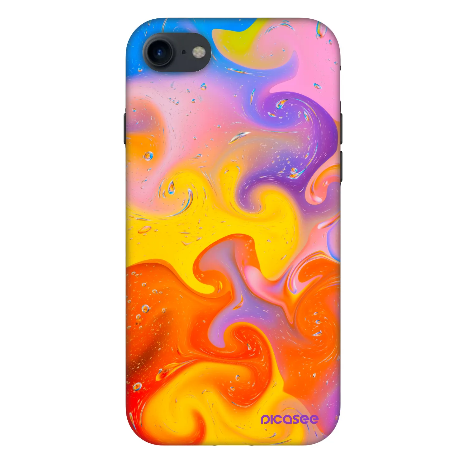 Picasee Fashion Case pre Apple iPhone 8 - Bubbles