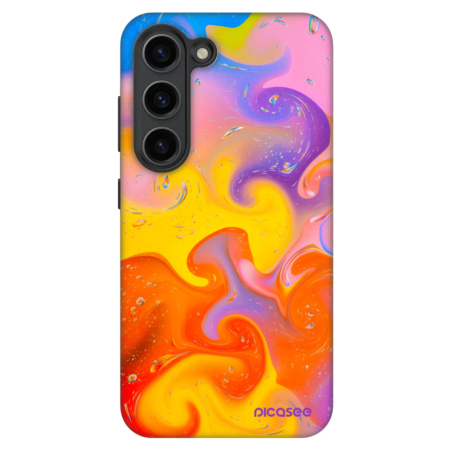 Picasee Fashion Case pre Samsung Galaxy S23+ 5G - Bubbles