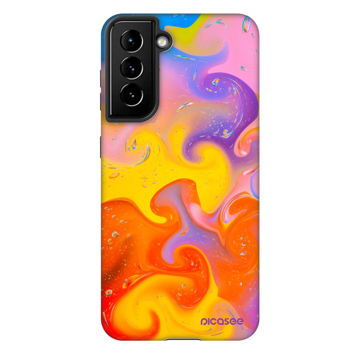 Picasee Fashion Case pre Samsung Galaxy S22 5G - Bubbles
