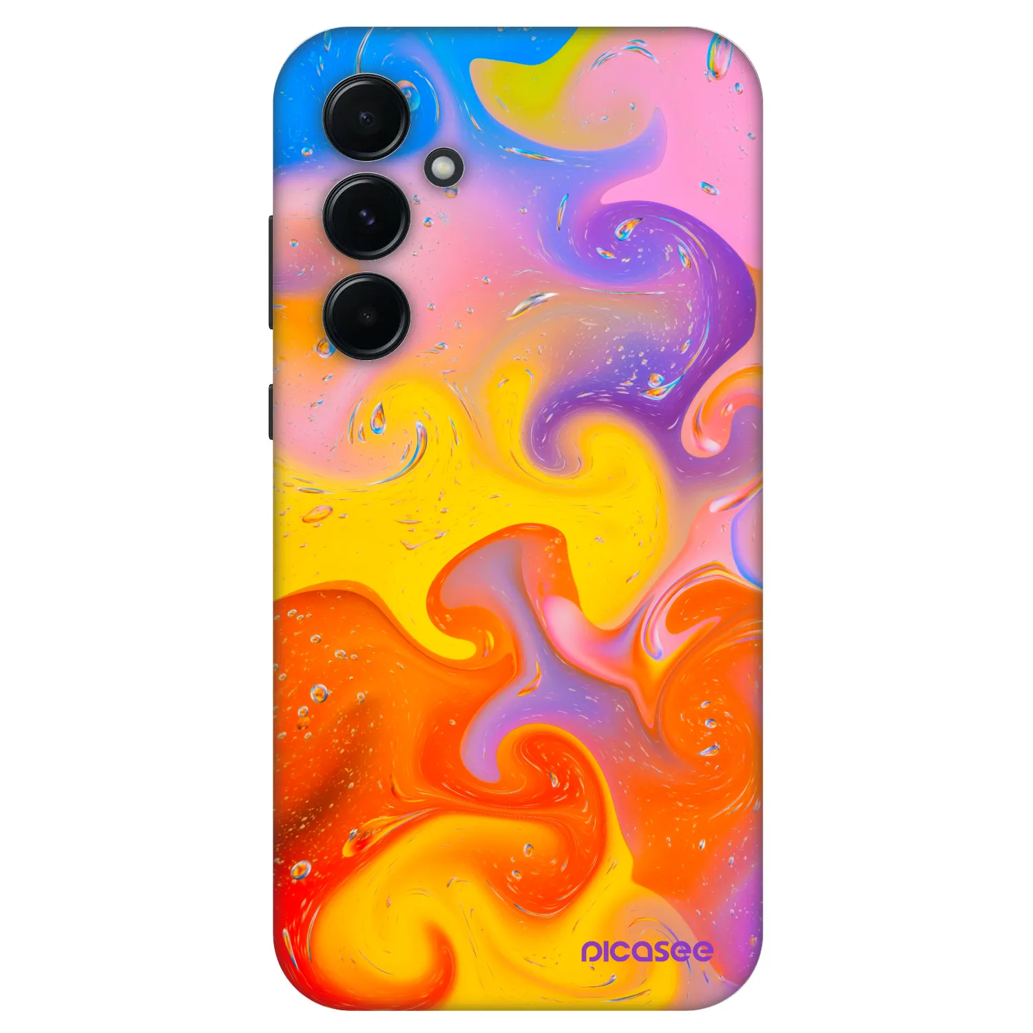 Picasee Fashion Case pre Samsung Galaxy A55 5G A556B - Bubbles
