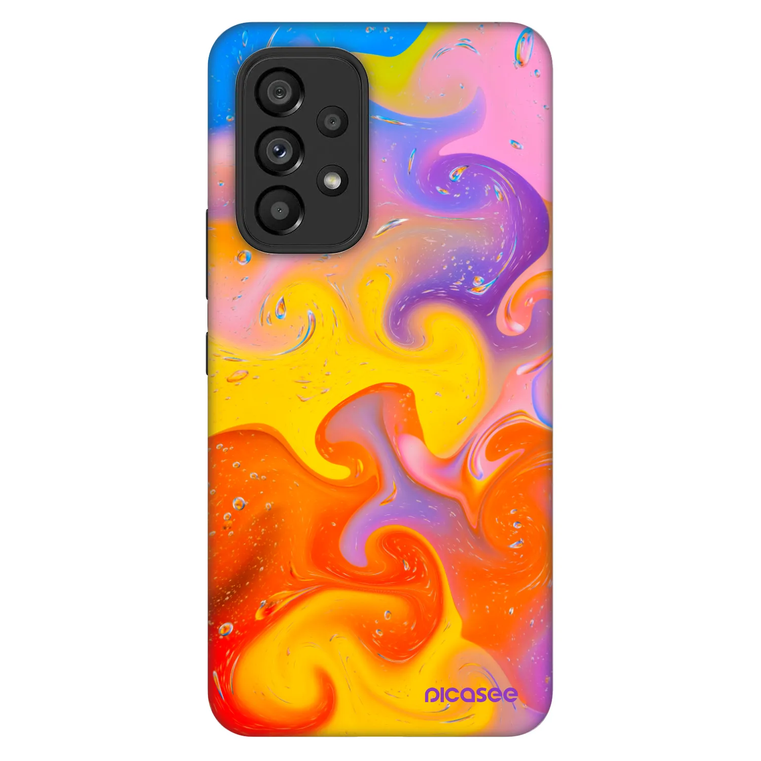 Picasee Fashion Case pre Samsung Galaxy A53 5G A536 - Bubbles
