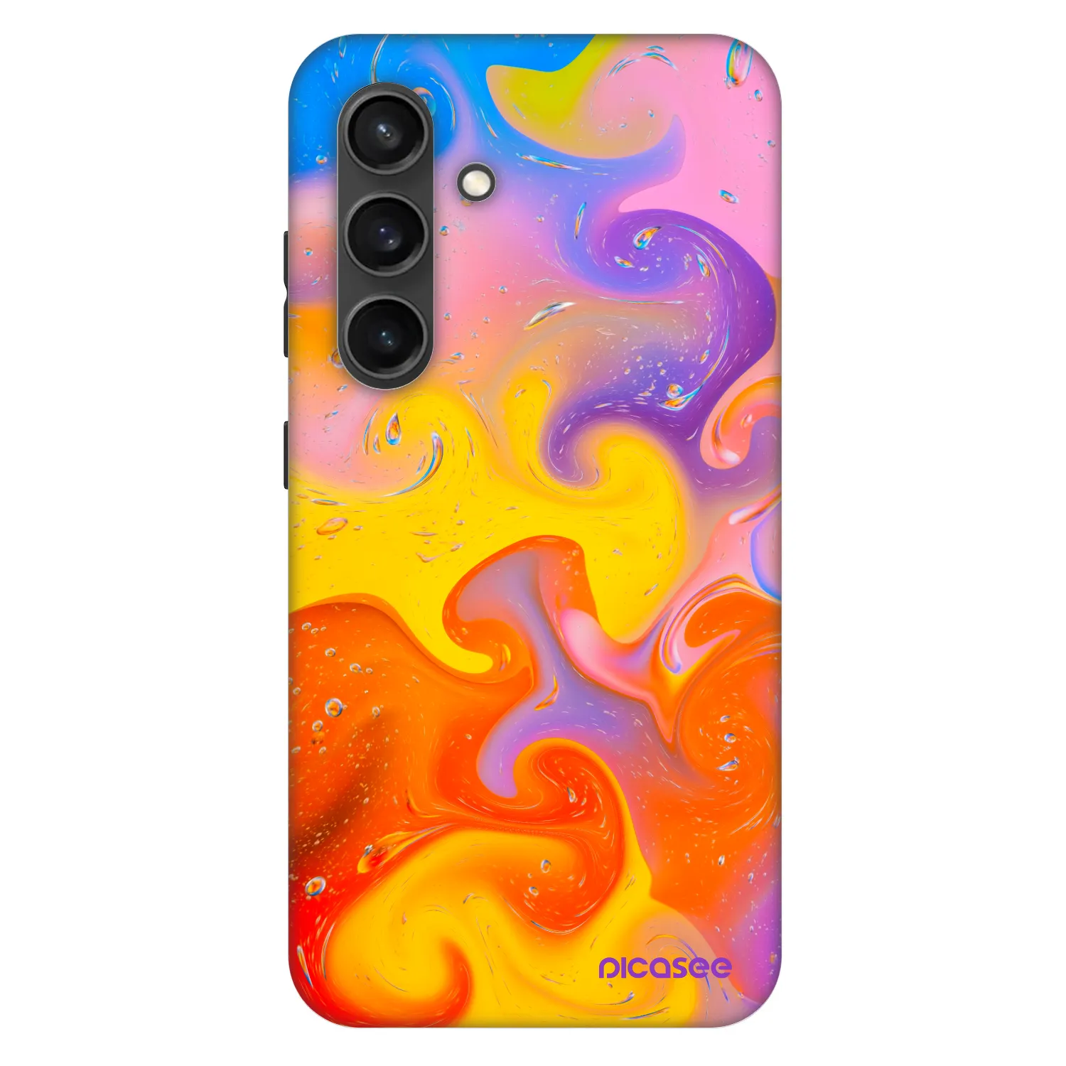Picasee Fashion Case PowerShare pro Samsung Galaxy S24 S921B 5G - Bubbles