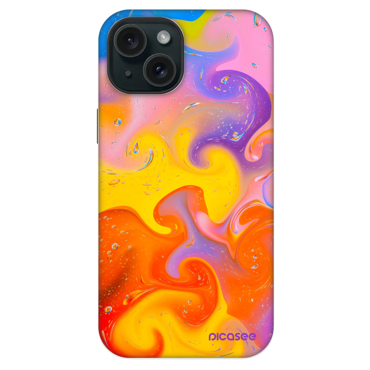 Fashion Case MagSafe pre Apple iPhone 14 - Bubbles